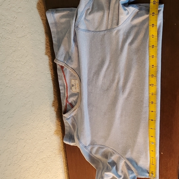 EUC. Cremieux Club 38 Men's T-Shirt, Light Blue, Small - Picture 7 of 13